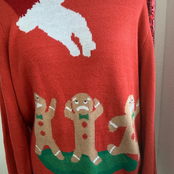 Tipsy Elves Christmas Holiday Ugly Sweater - Picture 2 of 7
